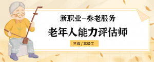 老年人能力评估师封面