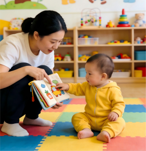 婴幼儿照护行业宣传图